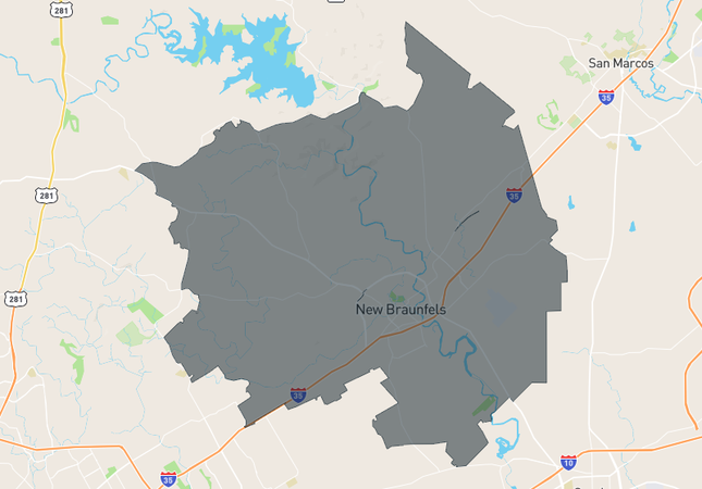 New Braunfels Proper