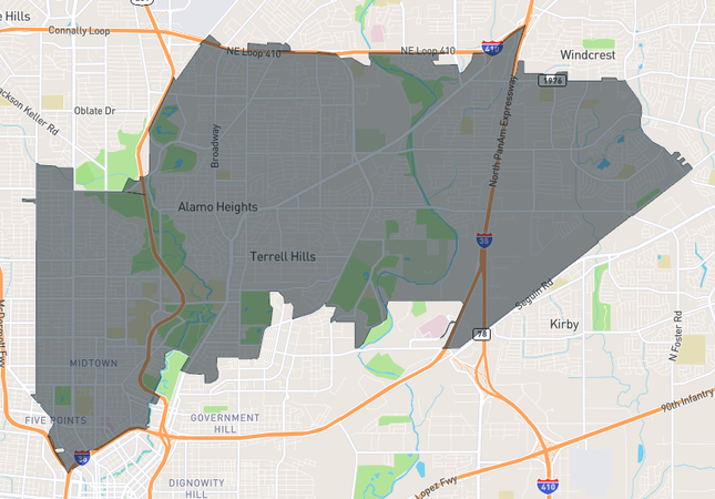 Olmos Park / Alamo Heights / Terrell Hills