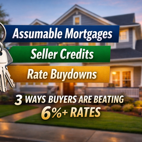 Assumable Mortgages, Seller Credits & Buydowns: How Buyers Beat 6%+ Rates in Texas