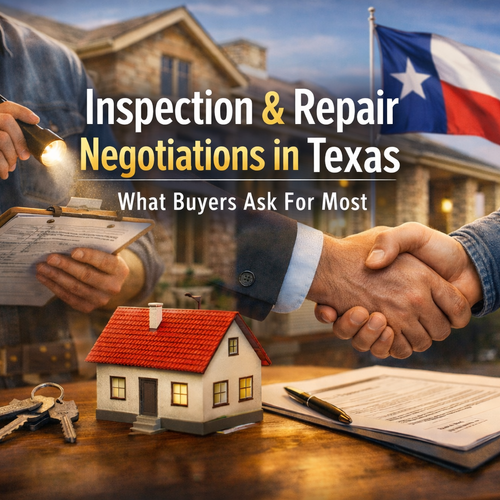 Inspection & Repair Negotiations in Texas | What Buyers Ask For Most (2026 Guide)