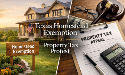Texas Homestead Exemption vs. Property Tax Protest: What &hellip;