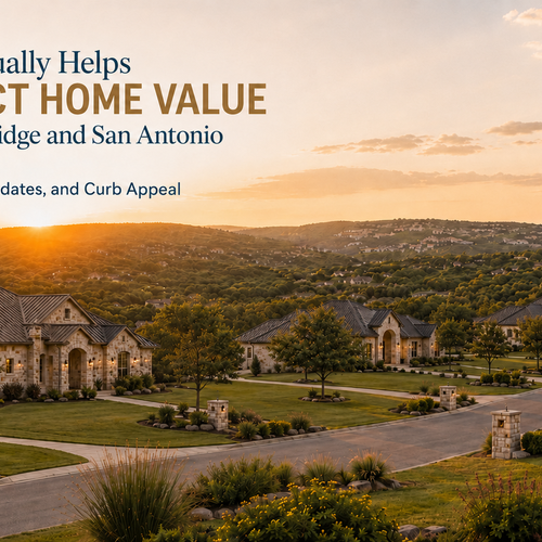 What Actually Helps Protect Home Value in Garden Ridge and San Antonio: Maintenance, Updates, and Curb Appeal That Matter