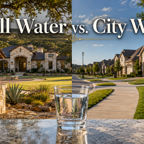 Well Water vs. City Water: What Garden Ridge and Hill Country Homeowners Should Know