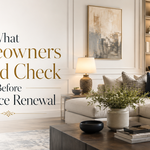 What Garden Ridge Homeowners Should Check Before Insurance Renewal