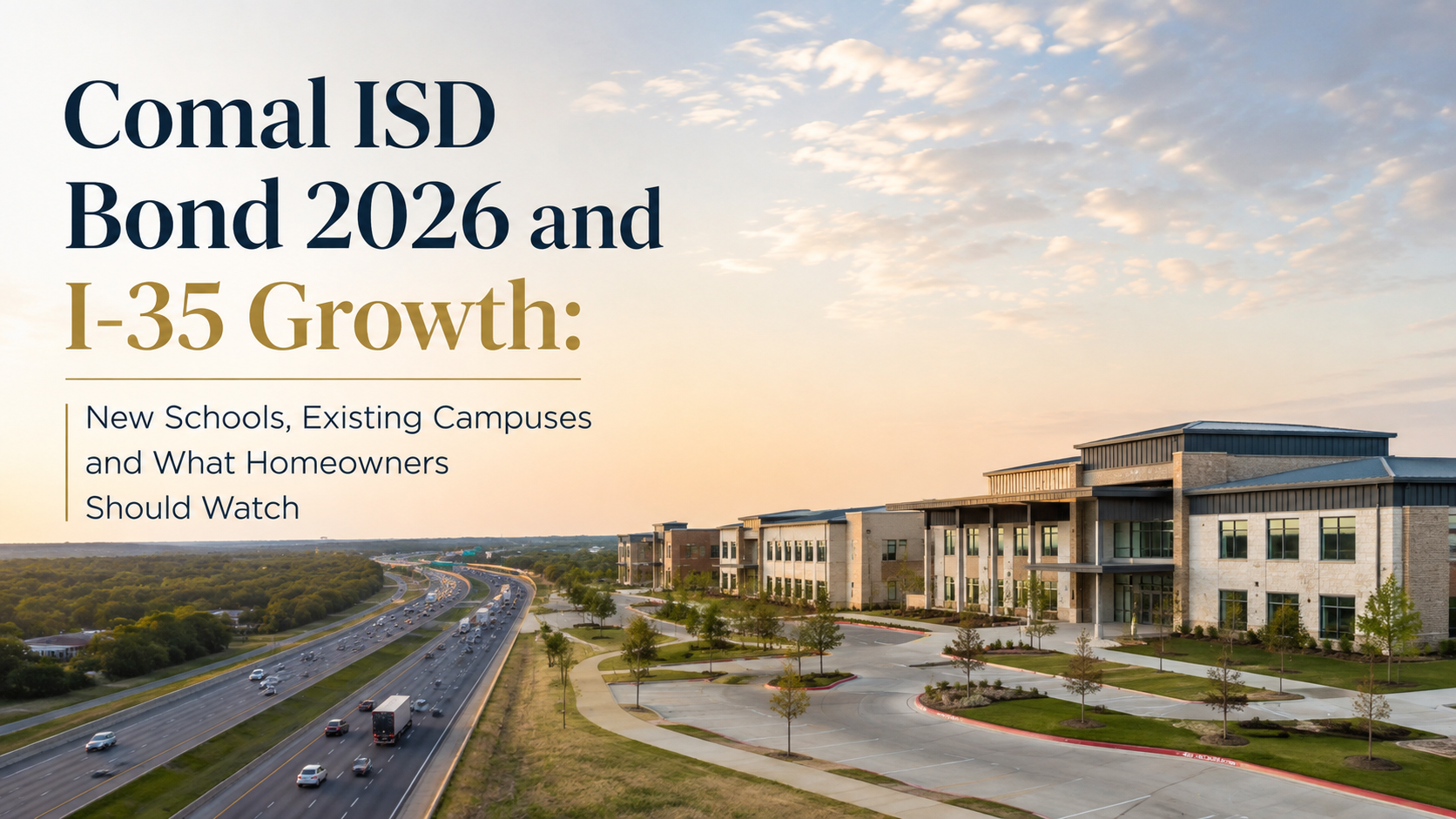 Comal ISD Bond 2026 and I-35 Corridor Growth