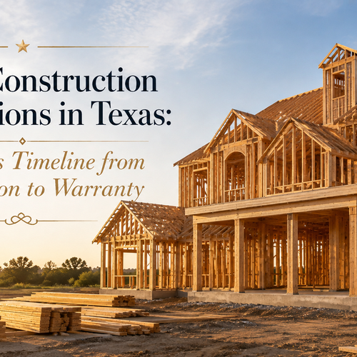 New-Construction Inspections in Texas: A Buyer’s Timeline from Foundation to Warranty