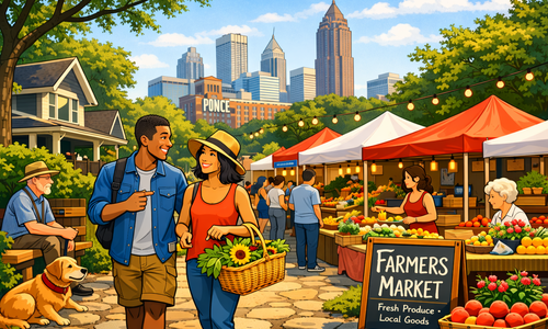 Best Neighborhood Walks, Markets & Spring Festivals in Atlanta