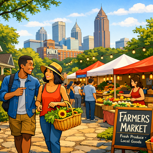 Best Neighborhood Walks, Markets & Spring Festivals in Atlanta