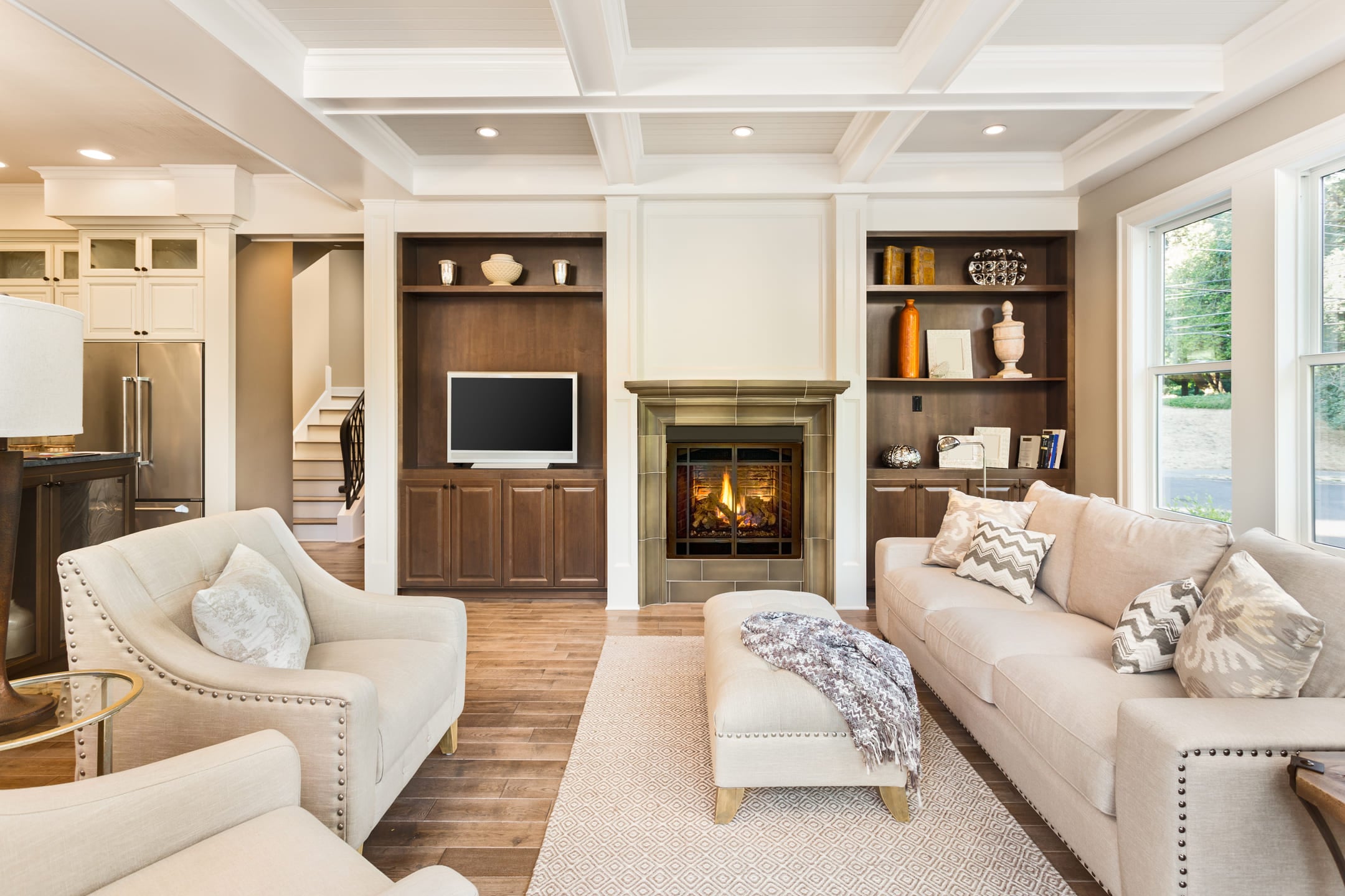 white-modern-fireplace-living-room