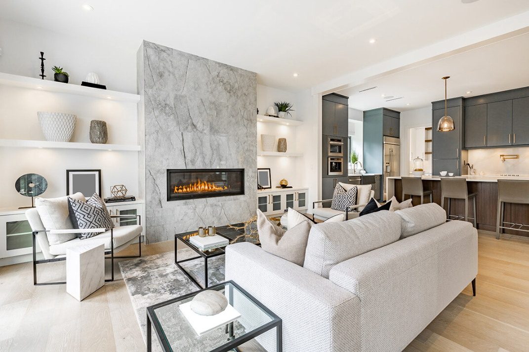Neutral Living Room with Natural Light