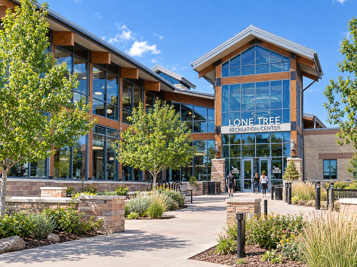 Lone Tree Recreation Center Entrance