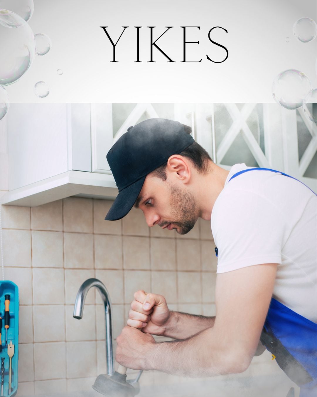 Yellow and Blue Modern Professional Plumbing Services Company Instagram Post