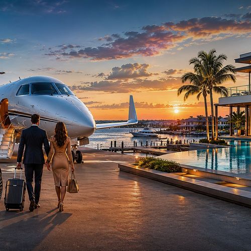 Luxury Concierge Air Travel & Luxury Real Estate Tours: What Elite Buyers Can Expect Upon Arrival