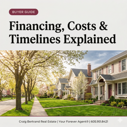 Home Financing, Costs, and Timelines in Sioux Falls: Your Questions Answered (Part 4 of 5)