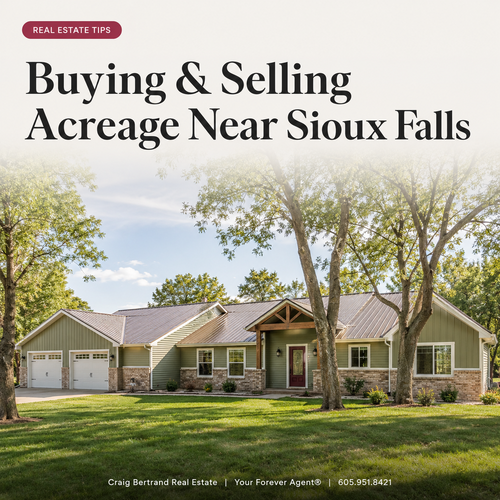What to Know About Wells and Septic When Selling or Buying Acreage Near Sioux Falls