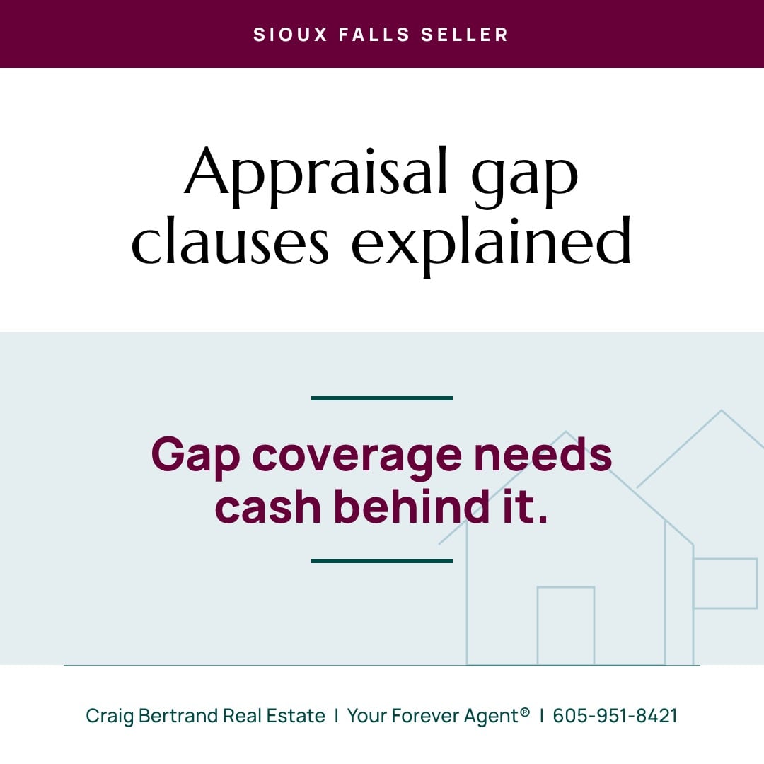 What If a Sioux Falls Buyer Wants an Appraisal Gap Clause?