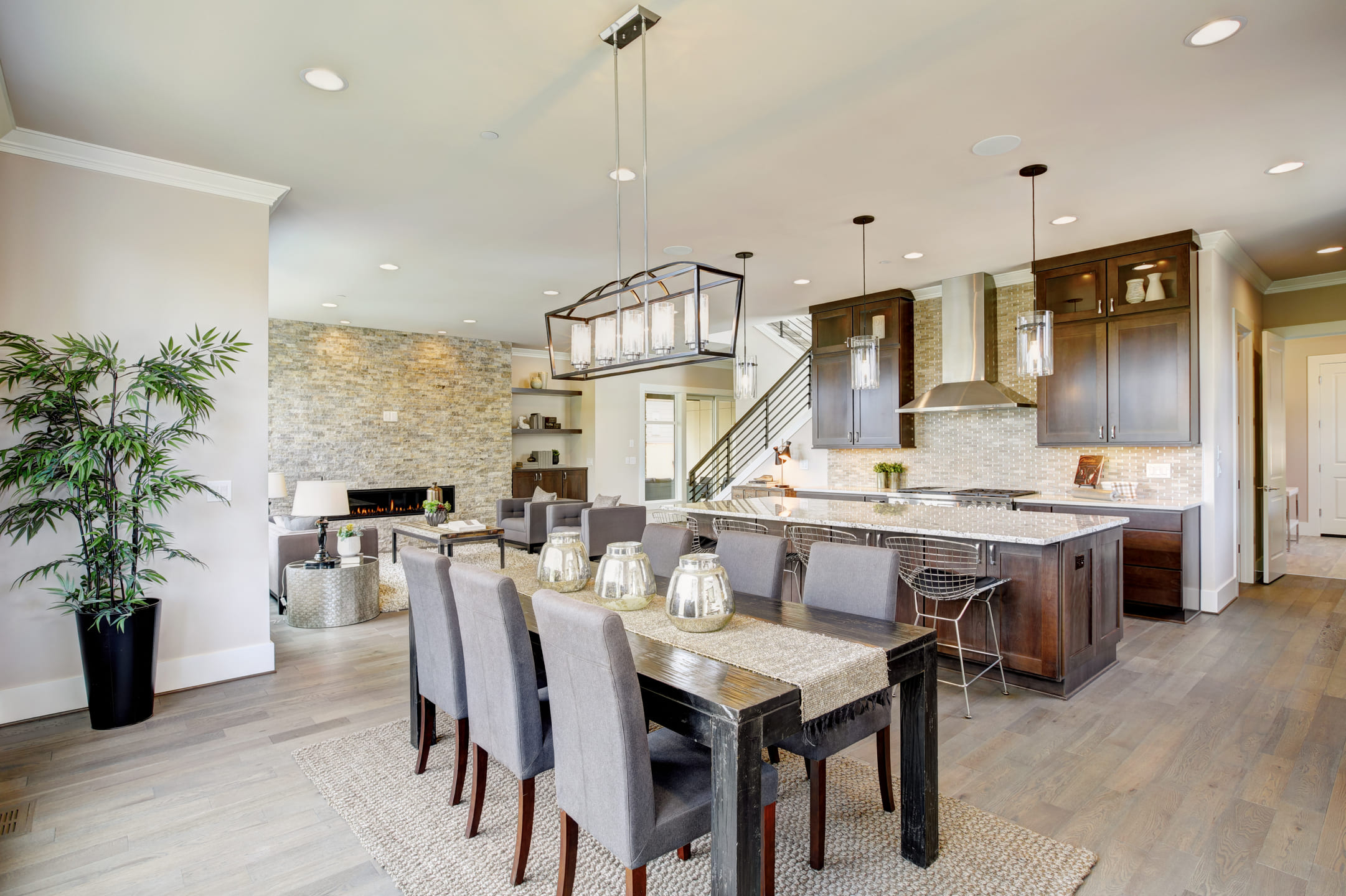 dark-gray-dining-room
