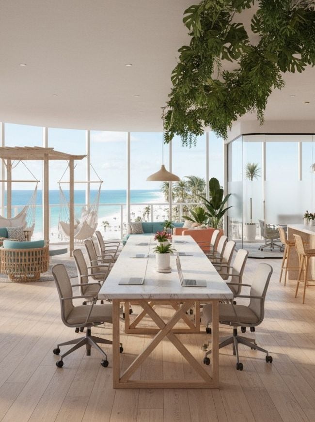 coworking space in florida condo building vertical