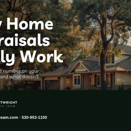 How Home Appraisals Really Work in Redding: What Moves the Number and What Doesn't (2026)