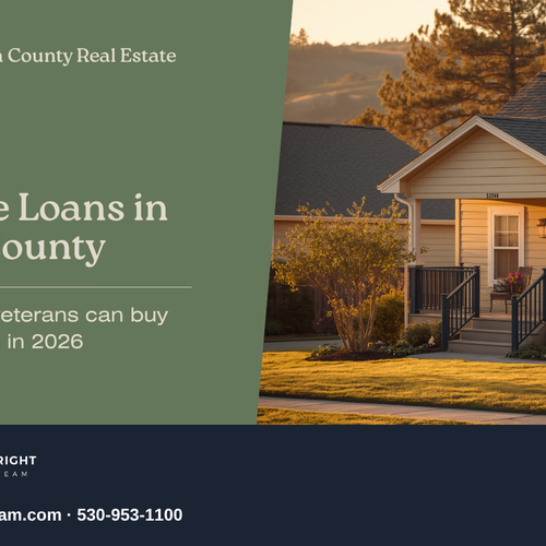 VA Home Loans in Shasta County: How Redding Veterans Can Buy With Zero Down in 2026