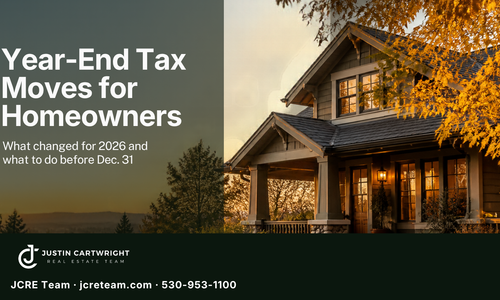 Year-End Tax Moves for Redding Homeowners: What Changed &hellip;