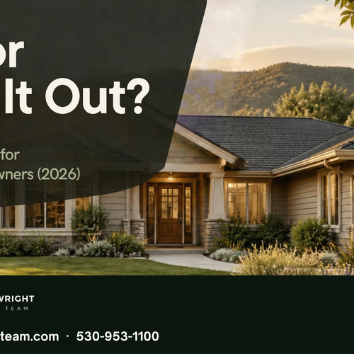 Sell Your Redding Home or Keep It as a Rental? An Honest Guide for Shasta County Homeowners (2026)