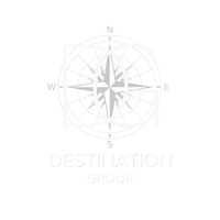 White Logo + name vertical (transparent)