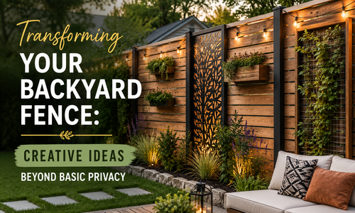 Transforming Your Backyard Fence: Creative Ideas Beyond Basic &hellip;