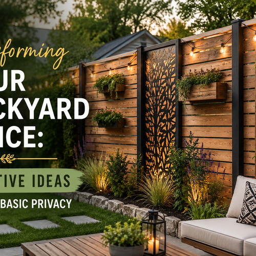 Transforming Your Backyard Fence: Creative Ideas Beyond Basic Privacy