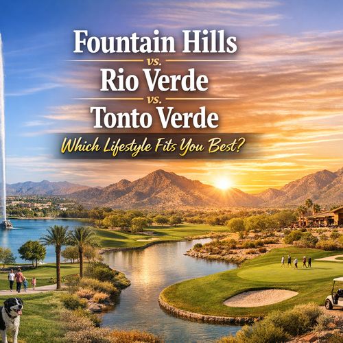 Fountain Hills vs. Rio Verde vs. Tonto Verde: Which Lifestyle Fits You Best?