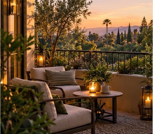 Balcony illustrating lifestyle and outdoor-space priorities.