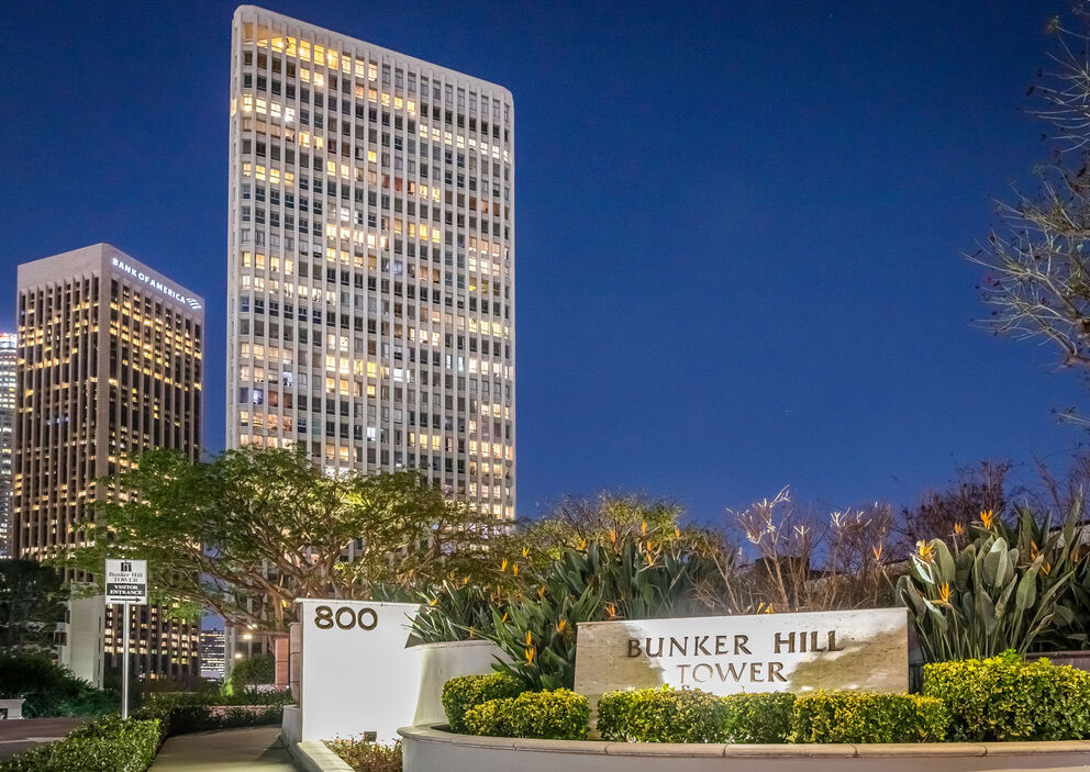 Bunker Hill Tower Entrance