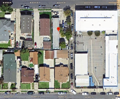 Satellite Aerial Map Parcel Context (Reference-Only)