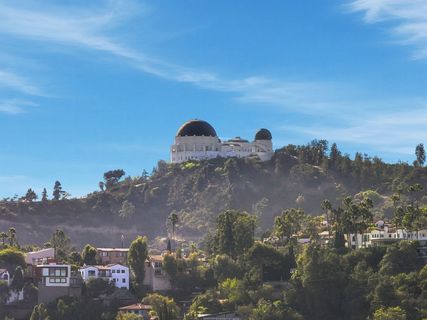 Balcony View of Griffith Park Observatory