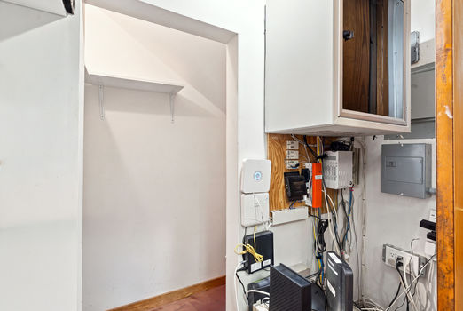 27 Tech Closet Downstairs