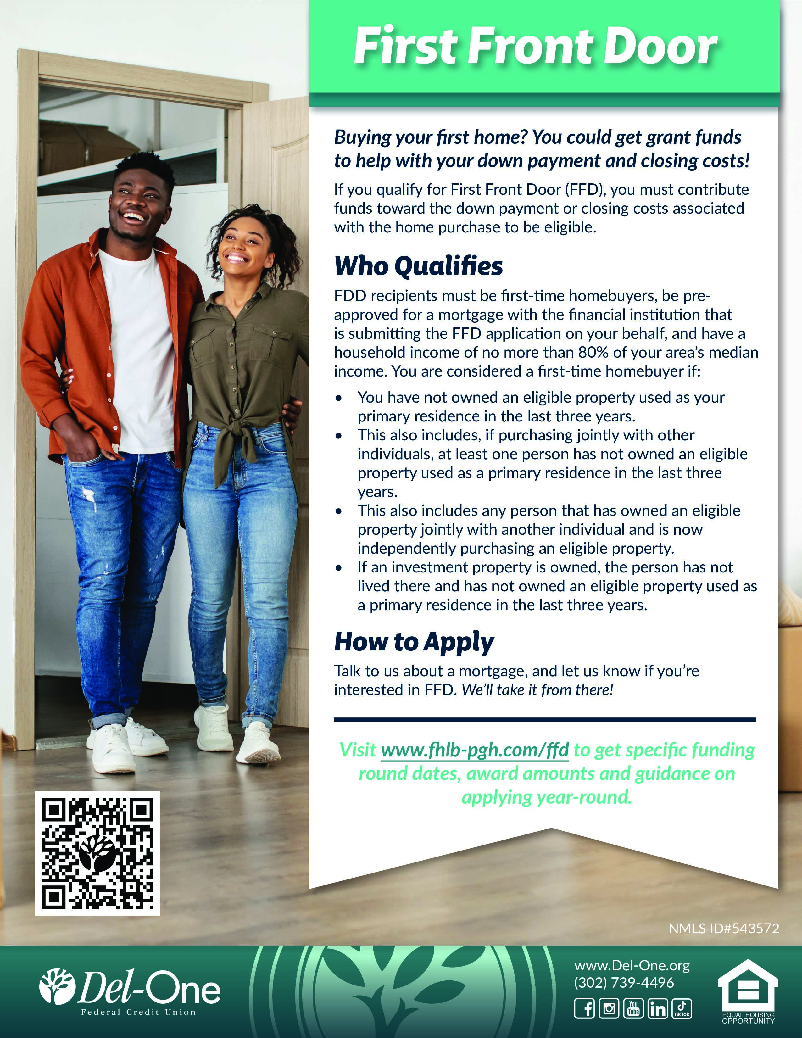 First Front Door 2026 Flyer