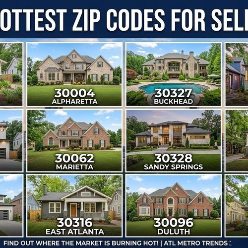 15 Hottest Zip Codes in Metro Atlanta for Sellers Right Now