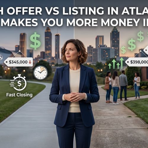 Cash Offer vs Listing Your Home in Atlanta: Which Makes You More Money in 2026?