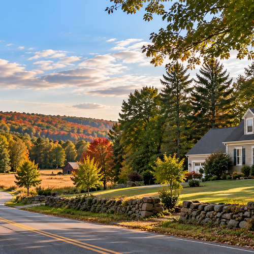 Living in North Pepperell MA: Rural Space & Privacy