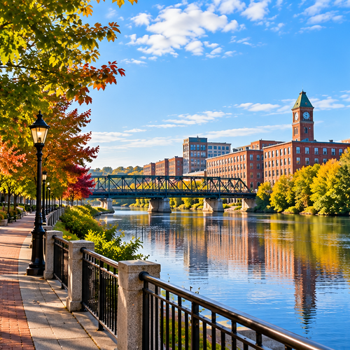 35 Riverwalk, Lowell: Riverside Living on the Merrimack