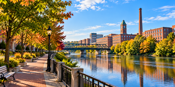 35 Riverwalk, Lowell: Riverside Living on the Merrimack