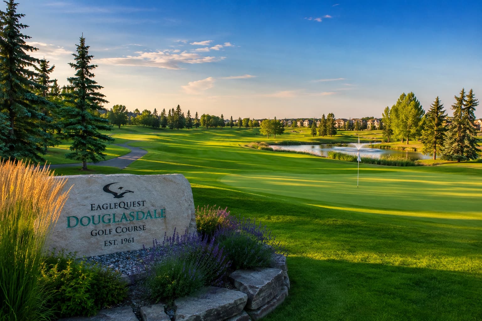 EagleQuest Douglasdale Golf Course, established 1961 — the heart of the Douglasdale community
