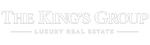 The Kings Group Luxury Real Estate Logo - White