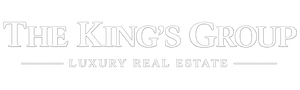 The Kings Group Luxury Real Estate Logo - White