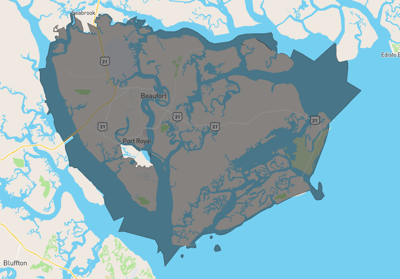 Beaufort and Islands