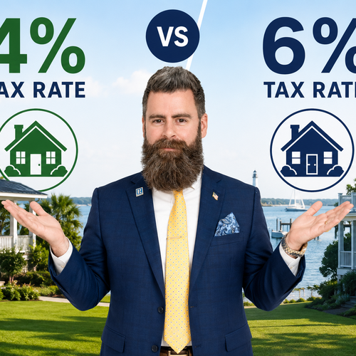 What is the 4% Resident Tax Rate in Beaufort & Jasper County