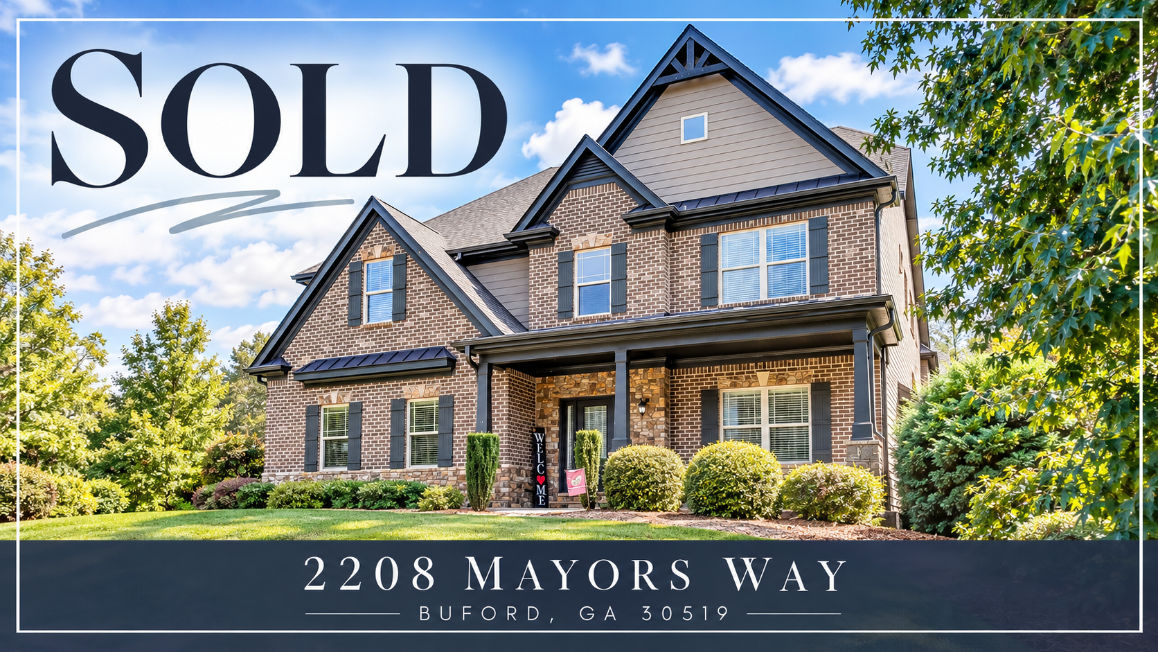 Sold_ Elegant Suburban Home in Buford