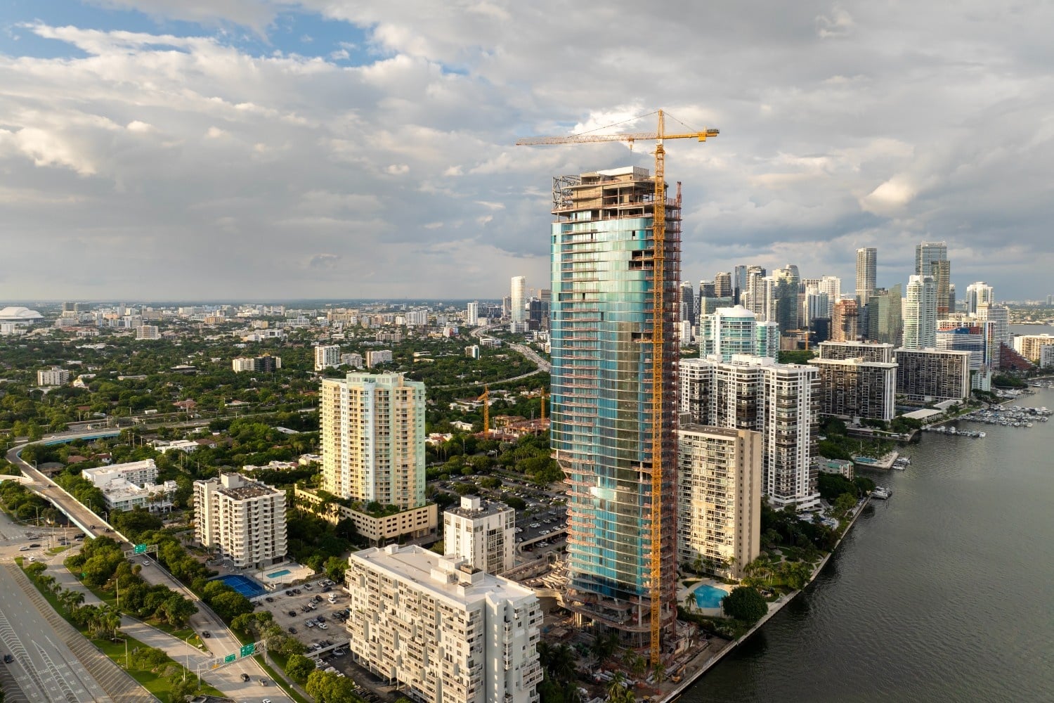 New homes in Miami Dade County, South Dade aerial view, Labrada Realty