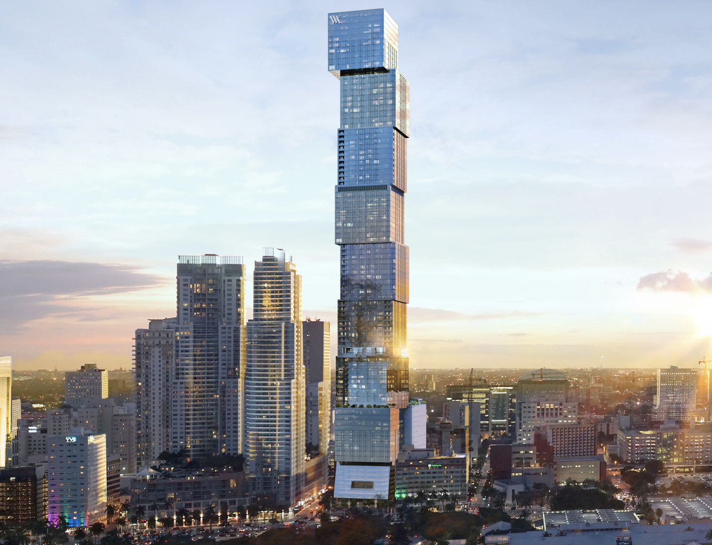 New condos in Miami skyline view, Brickell and Edgewater, Labrada Realty
