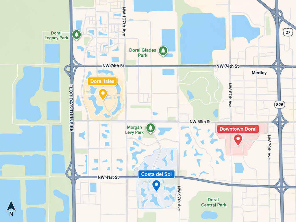 Miami-Dade Doral real estate, doral townhomes for sale, Labrada Realty